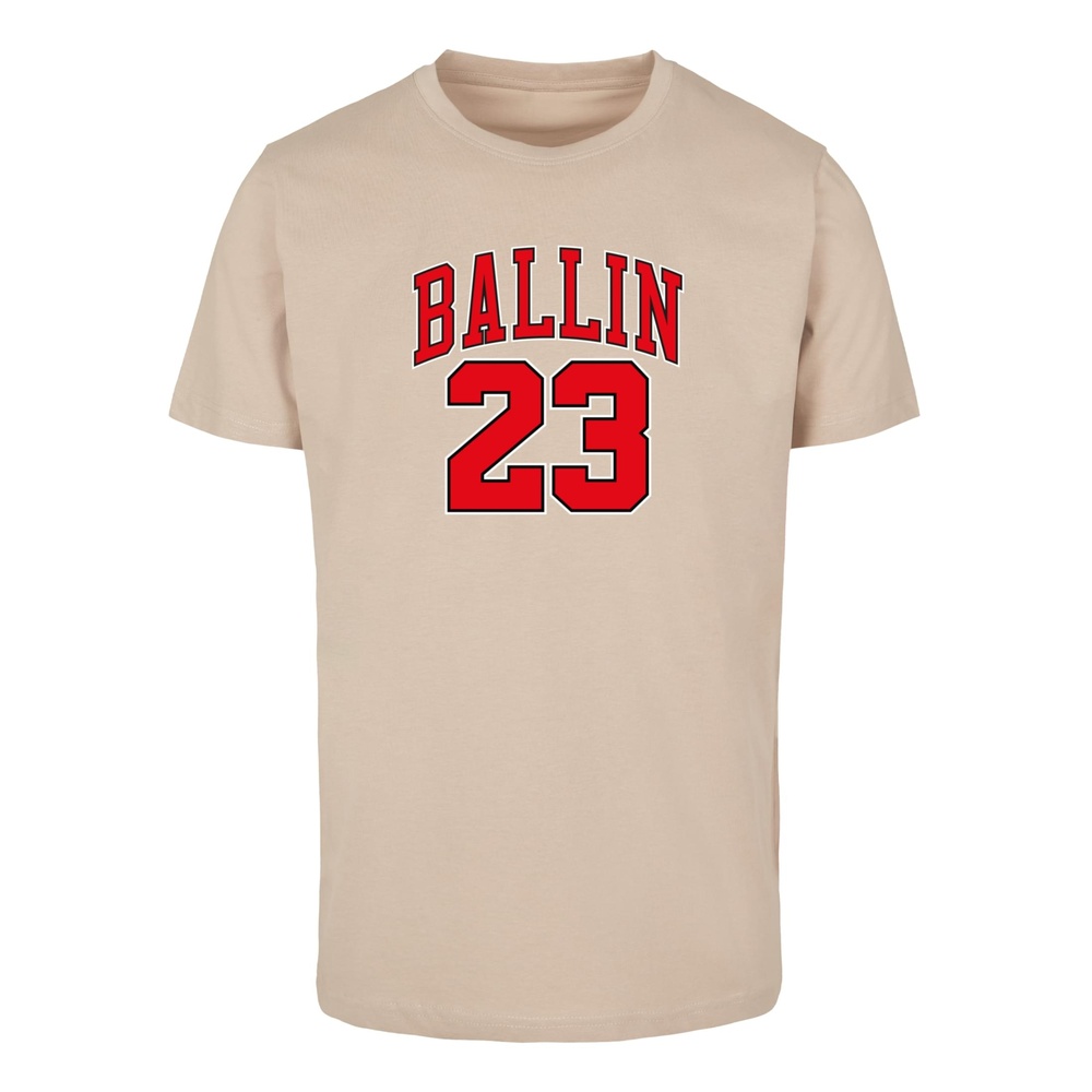 Mister Tee - Ballin 23 Round Neck Tshirt Homme - Crème